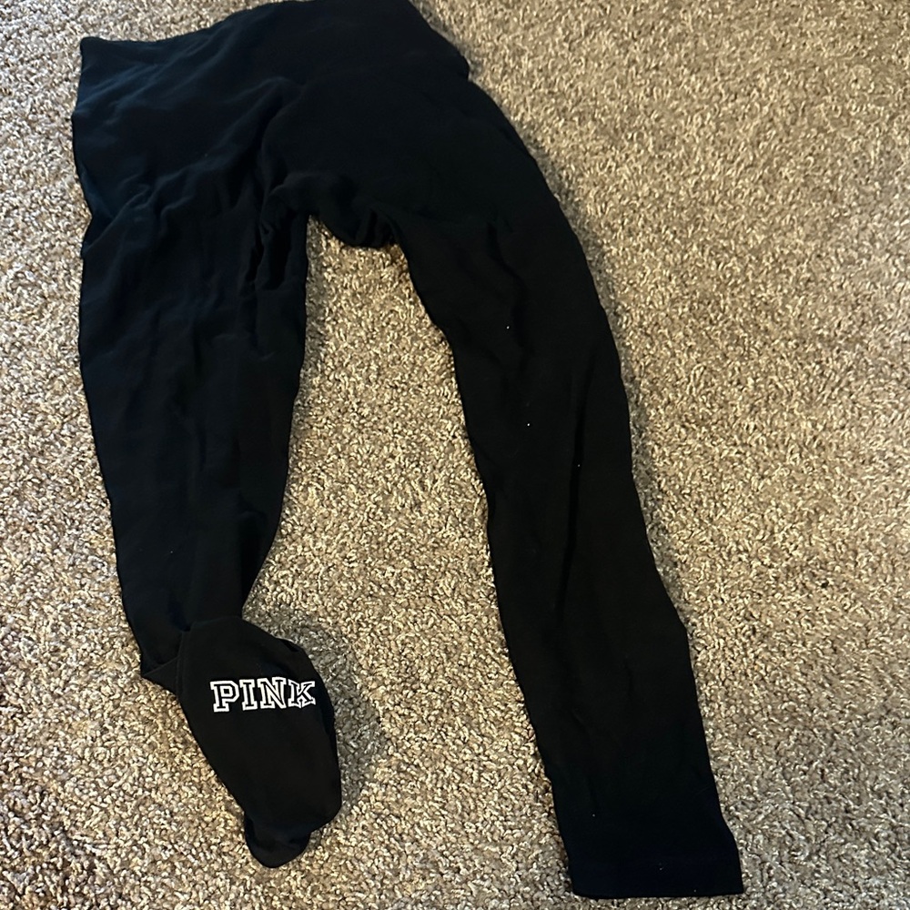PINK Victoria's Secret Leggings in Black
